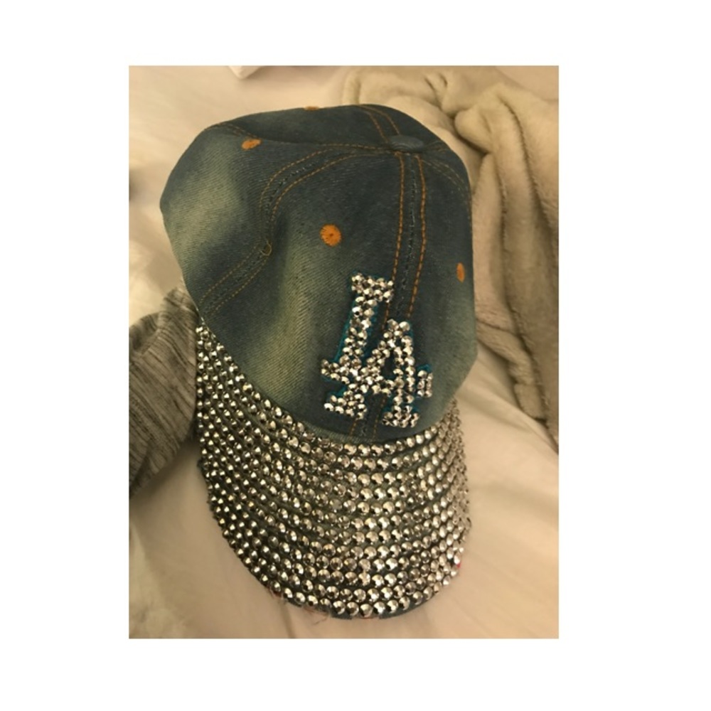 LA rhinestoned Hat